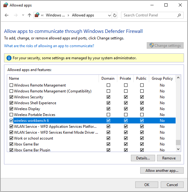 Troubleshooting Wireless Workbench 6 Network Connections